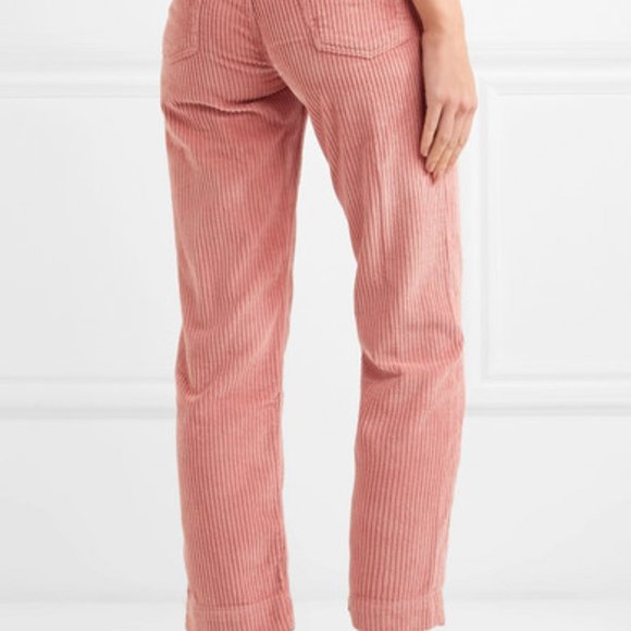 GRLFRND Helena Corduroy Pants in Pink - Picture 3 of 4